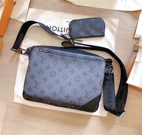 blue lv messenger bag|louis vuitton messenger bag trio.